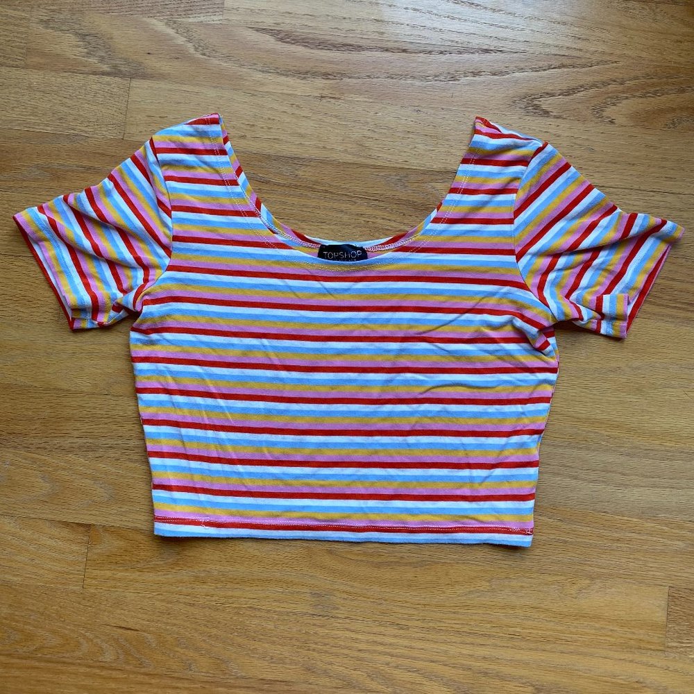 Colorful Summer Crop Top